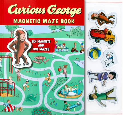 Curious George Magnetic Maze Book Cover Image