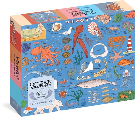 Ocean Anatomy: The Puzzle (500 pieces) By Julia Rothman (Illustrator), Julia Rothman Cover Image