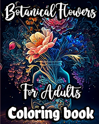 Stress Relief Flower Coloring Book For Adults