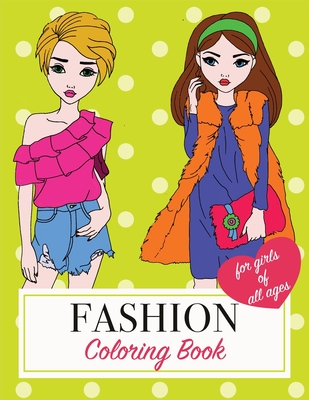 Coloring Book For Teenage Girls: Cute Designs and Detailed