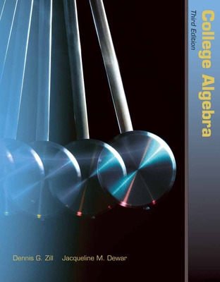 College Algebra (Jones and Bartlett Learning Series in Mathematics) Cover Image