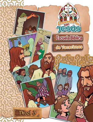 Escuela Biblica de Vacaciones del 2017: Lamina de Promocion (2017 Spanish Vbs: Promotional Poster) (Encuentros Con Jesus (Jesus Encounters)) By A01, A01 Cover Image
