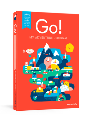 Go! (Red): A Kids' Interactive Travel Diary and Journal (Wee Society) By Wee Society Cover Image