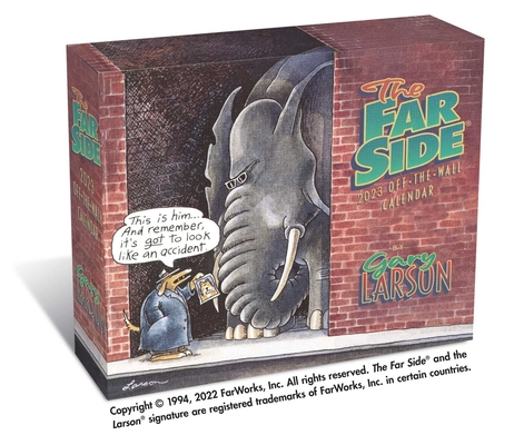 The Far Side® 2023 Off-the-Wall Calendar By Gary Larson Cover Image
