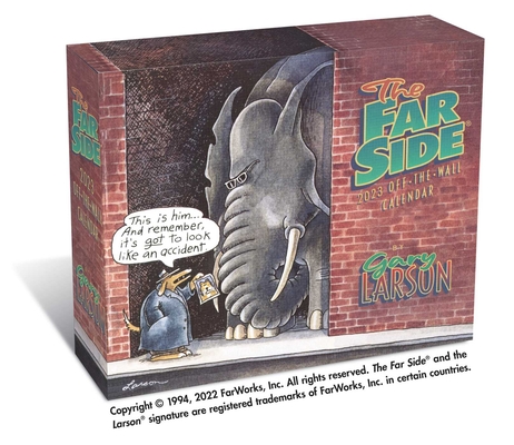 The Far Side® 2023 Off-the-Wall Calendar Cover Image