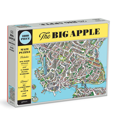 The Big Apple 1000 Piece Maze Puzzle By Galison Mudpuppy (Created by) Cover Image