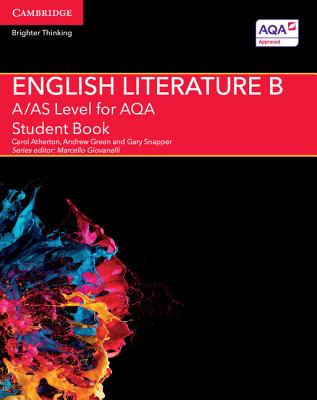 A/As Level English Literature B for Aqa Student Book (Level (As) English Literature Aqa) Cover Image