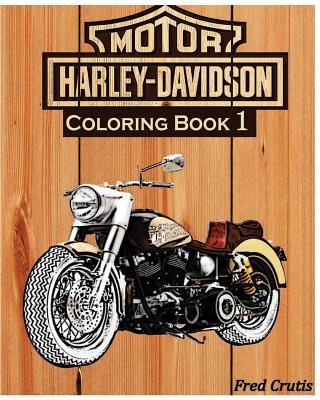 coloring pages of harley davidson motorcycles