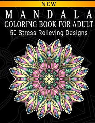 Floral and Mandala Pattern Coloring Book: 50 Intricate and Relaxing Designs  for Adult Coloring (Paperback)