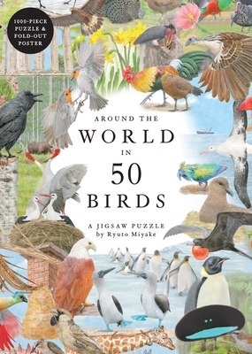 Around the World in 50 Birds 1000 Piece Puzzle: 1000 Piece Jigsaw