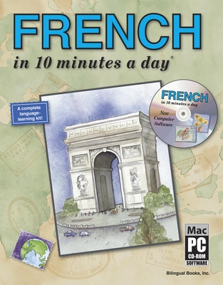 FRENCH in 10 minutes a day WITH CD-ROM [With CDROM] Cover Image