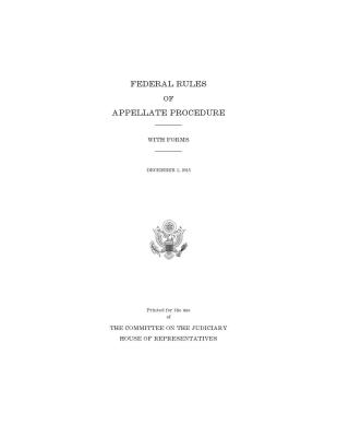 Federal Rules of Appellate Procedure, with Forms, December 1, 2015 Cover Image