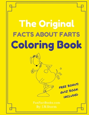 The Original Facts About Farts Coloring Book Cover Image