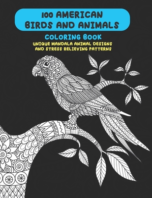 Mandala Animals Coloring Book for Adults: Stress Relieving Animal Designs