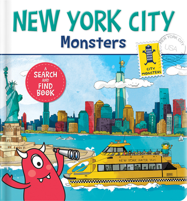 New York City Monsters: A Search-And-Find Book Cover Image