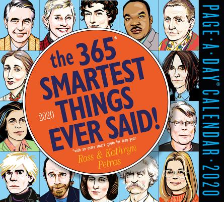 365 Smartest Things Ever Said! Page-A-Day Calendar 2020 Cover Image