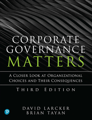 Corporate Governance Matters Cover Image