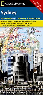 Sydney (National Geographic Destination City Map) By National Geographic Maps Cover Image