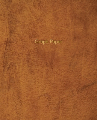 Graph Paper: Executive Style Composition Notebook - Vintage Tan Brown Leather Style, Softcover - 7.5 x 9.25 - 100 pages (Office Ess By Birchwood Press Cover Image