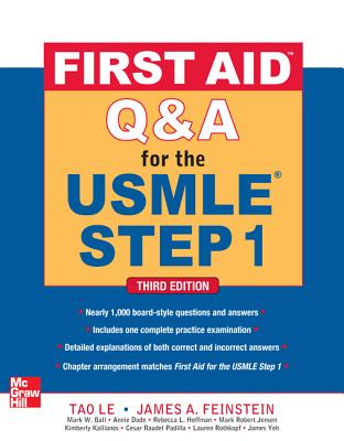 First Aid Q&A for the USMLE Step 1, Third Edition Cover Image