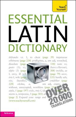 Essential Latin Dictionary Paperback The Hickory Stick Bookshop