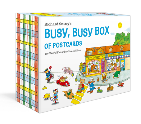 Richard Scarry's Busy, Busy Box of Postcards: 100 Colorful Postcards to Save and Share Cover Image