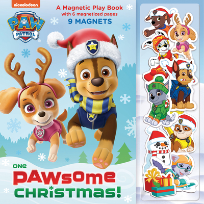 One Pawsome Christmas: A Magnetic Play Book (PAW Patrol) Cover Image