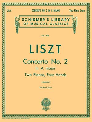 Concerto No. 2 in a: Schirmer Library of Classics Volume 1058 Piano Duet Cover Image