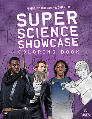 Super Science Showcase: Coloring Book By Cynthia Hlady (Illustrator), Lee Fanning (Producer) Cover Image