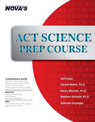 ACT Science Prep Course: 6 Full-length Tests! Cover Image