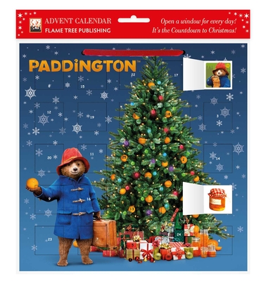 Paddington Christmas Tree Advent Calendar (with stickers) By Flame Tree Studio (Created by) Cover Image