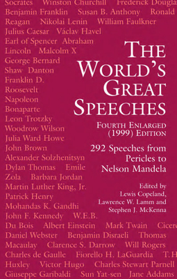 Cover for The World's Great Speeches