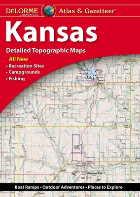 Delorme Kansas Atlas & Gazetteer By Rand McNally Cover Image