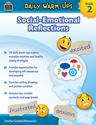 Daily Warm-Ups: Social-Emotional Reflections (Gr. 2) By Samantha Chagollan, Crystal-Dawn Keitz (Illustrator), Sara Connolly (Editor) Cover Image