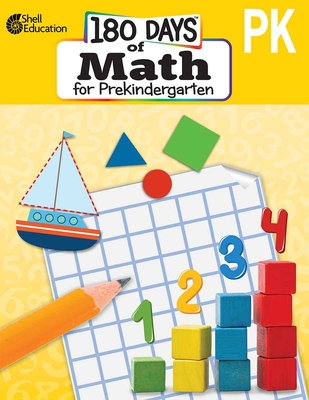 180 Days of Math for Prekindergarten By Darcy Mellinger Cover Image