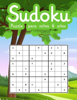 Sudoku Puzzle para niños 6 años: Sudokus de Fácil a difícil Entrena -la Memoria y la Lógica Libro de numeros grandes (Paperback) | Quail Ridge Books