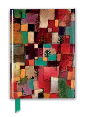Paul Klee: Redgreen and Violet-Yellow Rhythms (Foiled Journal) (Flame Tree Notebooks) By Flame Tree Studio (Created by) Cover Image