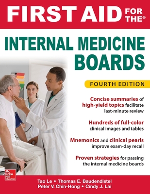 First Aid for the Internal Medicine Boards, Fourth Edition Cover Image