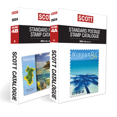 2024 Scott Stamp Postage Catalogue Volume 4: Cover Countries J-M (2 Copy Set): Scott Stamp Postage Catalogue Volume 4: Countries J-M By Jay Bigalke (Editor in Chief), Jim Kloetzel (Consultant), Chad Snee Cover Image