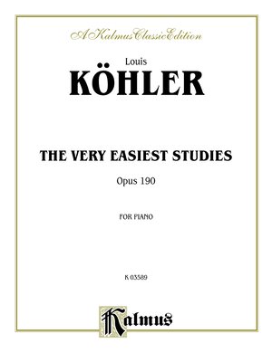The Very Easiest Studies, Op. 190 (Kalmus Edition)