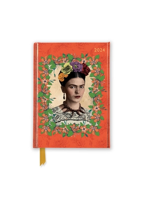 Frida Kahlo 2024 Luxury Pocket Diary - Week to View Cover Image