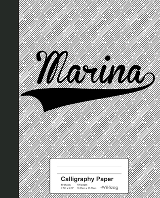 Calligraphy Paper: SALINA Notebook (Paperback)