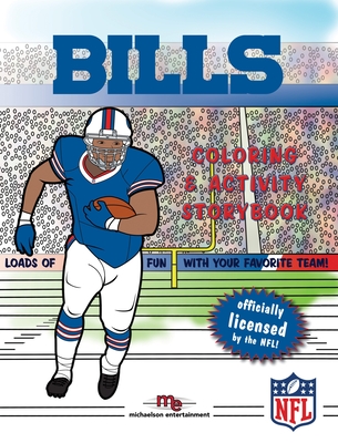 Buffalo Bills Coloring & Activity Storybook By Curt Walstead (Illustrator) Cover Image