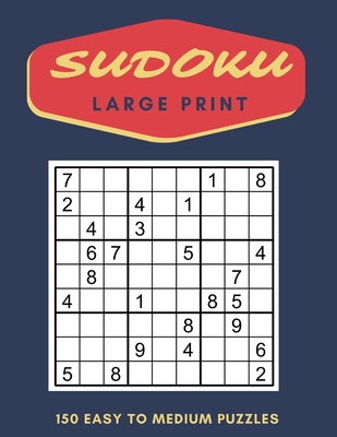 Sudoku Easy: Easy Sudoku for Beginners with Solutions - Sudoku for Adults  (Large Print / Paperback)