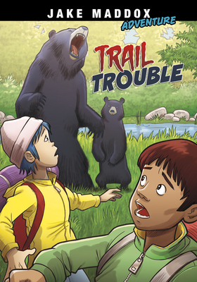 Trail Trouble By Jake Maddox, Giuliano Aloisi (Illustrator) Cover Image