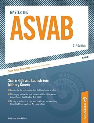 Master the ASVAB: Score High and Launch Your Military Career (Peterson's Master the ASVAB) Cover Image