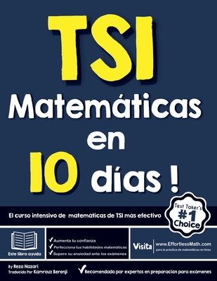 TSI Matemáticas en 10 días: El curso intensivo de matemáticas de TSI más efectivo Cover Image