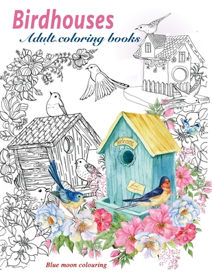 free bird houses coloring pages