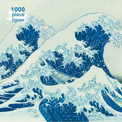 Adult Jigsaw Puzzle Hokusai: The Great Wave: 1000-Piece Jigsaw Puzzles By Flame Tree Studio (Created by) Cover Image