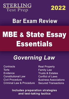 MBE and State Essays Essentials: Governing Law for Bar Exam Review By Sterling Test Prep, Frank Addivinola Cover Image